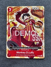 🚨Rare🚨“DEMO” Monkey.D.Luffy P-080 Promotion Card picture