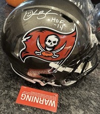 Derrick Brooks Signed Tampa Bay Buccaneers Helmet Full Size Authentic picture