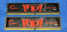 G. SKILL Aegis 32GB (2 X 16GB) PC4-21300 (DDR4-2666) Memory (F42666C19D32GIS) picture