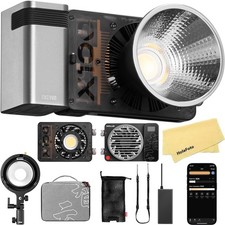 Zhiyun Molus X100 Combo LED Video Light Pocket Light 2700-6500K w/Reflector 385g picture