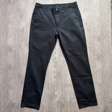 Bonobos Original Stretch Washed Chino Khaki Skinny Fit After Midnight Navy 34x34 picture