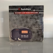 Radio Shack NOAA Weather Alert Radio With SAME and Alarm Clock | 1200991 | NEW picture