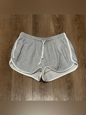 Arizona Jean Company Gray Athletic Shorts with White Trim picture