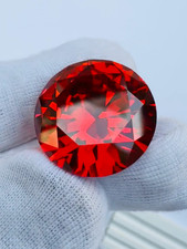 CERTIFIED 10.00 Ct Earth-Mined Natural Red Diamond Round cut LOOSE VVS1/ 14.5 mm picture