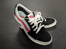 VANS Mens Size 10 Two Tone (Black / Winter Sky) SK8 Low Skateboard Shoes picture