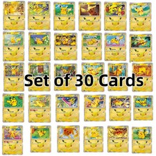 Pre-Order 2026 Pokémon S-Chinese 30th Anniversary Pikachu Complete 30 Card Set picture