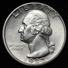1932 D Washington Quarter 25C picture