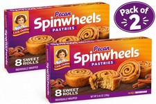 Little Debbie Pecan Spinwheels 16 Sweet Rolls, 2 Boxes FAST SHIP picture