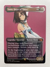 MTG  Yuna, Hope of Spira BORDERLESS  0404  FIN picture