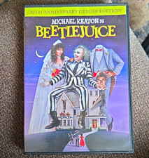 Beetlejuice 20th Anniv Deluxe Ed DVD Widescreen+Subtitles PG R1 2008 92m picture