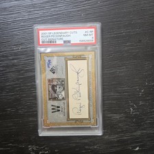 2001 SP Legendary Cuts Legendary Bats Roger Peckingpaugh #JB picture
