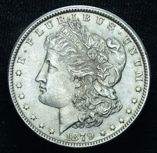 1879 $1 Morgan Silver Dollar Brilliant Uncirculated ~ 26047 picture