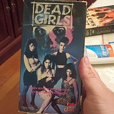 Dead Girls VHS 1990 Rae Don Slasher Horror Thriller picture