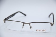 NEW BRENDEL ESCHENBACH 902538 30 GREY BLACK AUTHENTIC DESIGNER EYEGLASSES 52-19 picture