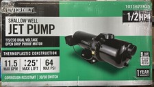 Everbilt 1/2 HP Shallow Well Jet Pump 1011677535 NOB picture