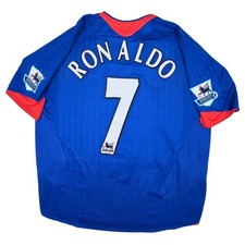 Manchester United Football Shirt Extra Large 2005 2006 Ronaldo Soccer Jersey picture