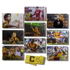 Signed MOTHERWELL FC 6x4” Photos & Band 26/27 Squad - Football Memorabilia - COA picture