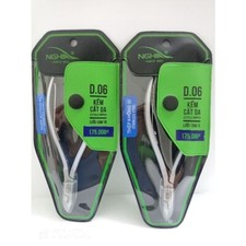 5 PCS x Nghia Stainless Steel Cuticle Nippers #D-06 - Kem Nghia Nippers Jaw 16 picture