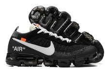 FREE SHIPPING Nike Air Vapormax Flyknit 2 OFF-WHITE Joint Black picture
