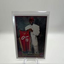 Topps 2003-04 Topps LeBron James Cleveland Cavaliers Draft Pick 1st Ed RC #221 picture