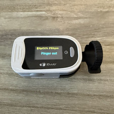EMAY EMO-80 Fingertip Pulse Oximeter SpO2 Monitor can use overnight picture