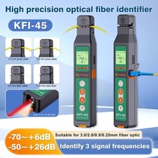 Komshine Fiber Cable Tester KFI-45 Liver Fiber Optic Identifier  w/ OPM&10MW VFL picture