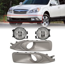 A Pair Halogen Fog Lights Front Bumper Lamp Fit 2010-2011-2012 Subaru Outback picture