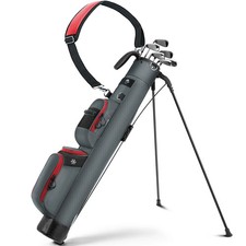 Sturdum Golf Stand Bag, 2.2lb Lightweight Par 3 Carry Bag w/Cooler Pocket picture