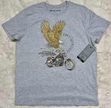 NWT'S Harley Davidson Free To Roam Garage Slim Fit T-Shirt Men's XL 98751-19VM picture