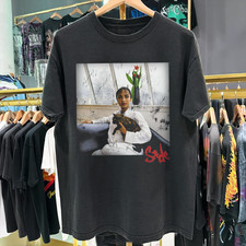 Sade Heavyweight Washed T-Shirt Black L picture