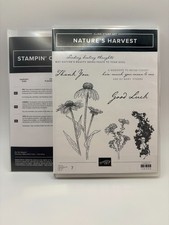 Stampin'Up NATURE'S HARVEST stamp set & HARVEST dies picture
