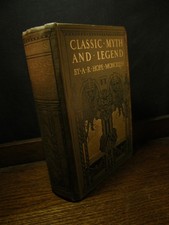 Classic Myth and Legend - Moncrieff MYTHOLOGY OCCULT HERCULES WITCHCRAFT MAGIC picture