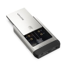 M.2 SSD Dual-Bay Duplicator USB-C 20Gbps Hard Drives Enclosure Offline Clone picture