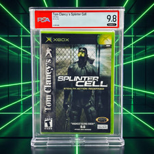 Tom Clancy's Splinter Cell • PSA 9.8 A+ • 1st Print • Xbox picture