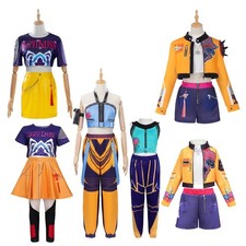 K-Pop Demon Hunters Rumi Mira Zoey Adult Kids Cosplay Costume Set Dress Outfits picture