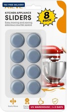 Aieve Appliance Sliders, 8 Pcs Small Appliance Slider for Countertop | Self Adhe picture