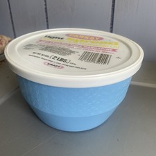 Vintage KRAFT Parkay light blue Bowl Tub With Lid  picture