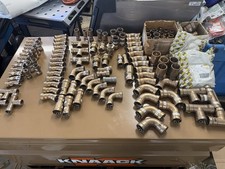 Viega Megapress Fittings 1/2” 3/4” 1” 131 Pieces 90% Off MSRP picture