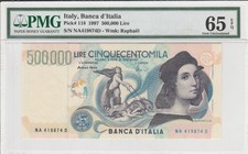 ITALY, 500000 LIRE 1997, PICK 118, PMG 65 EPQ picture