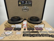 2007-2014 TOYOTA FJ CRUISER GENUINE OEM FRONT BRAKE ROTORS PAD KIT SHIMS & PINS picture