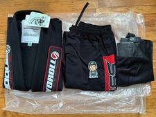 NEW 2024 SHOYOROLL AK16124 '24 Federation Kimono BLACK GI JIU JITSU BJJ RARE 2W picture