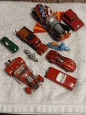 Vintage Metal Cars Collectable  Lot Of 8 picture