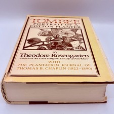 Tombee: Portrait of a Cotton Planter by Theodore Rosengarten Hardcover 1st Ed. picture