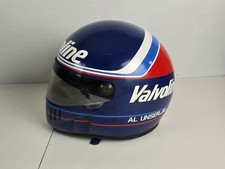 Al Unser Jr Rare full size Nascar Racing helmet Valvoline Dj Mfg Co. Vintage  picture