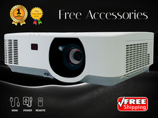 NEC P474W 3LCD Projector 4K 4700 Lumens 2160p 20W Speaker + 1 Year Warranty 🔥 picture