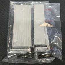 Vintage MFM RLL ESDI Hard Drive Cable Set 18in Gold Contacts Factory Sealed picture