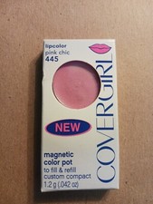 Covergirl Magnetic Color Pot Refill Lipcolor Pink Chic/Pink #445  picture