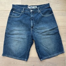VTG anchor blue Y2K *RARE* JORTS BAGGY size 36 picture