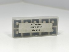 K-TOOL SPEB 322P New Carbide Inserts Grade X33 10pcs picture