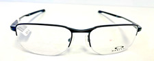 Authentic Oakley OX3035-0154 Addams 0.5 Satin Black Eyeglasses 54-18 140 W CASE picture